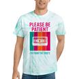 Please Be Patient I'm From The 1900s Retro Cassette Tape Premium Tri-Blend Tie-Dye T-Shirts Mint Tie-Dye