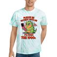 Please Be Patient I'm From The 1900s Vintage Men Women Premium Tri-Blend Tie-Dye T-Shirts Mint Tie-Dye