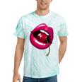 Rainbow Lips With a Cherry In The Mouth 80s Nostalgia Premium Tri-Blend Tie-Dye T-Shirts Mint Tie-Dye Rainbow Lips With a Cherry In The Mouth 80s Nostalgia Premium Tri-Blend Tie-Dye T-Shirts Mint Tie-Dye