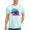 Retro 80s Shark Whale Diving Nostalgia Shark Party Tie-Dye T-Shirts Mint Tie-Dye Retro 80s Shark Whale Diving Nostalgia Shark Party Tie-Dye T-Shirts Mint Tie-Dye
