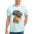Retro 90s Boombox Nostalgia Party For Music Lovers Men Women Tie-Dye T-Shirts Mint Tie-Dye
