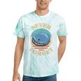 Retro CD Player Never Forget Nostalgia Vintage Tie-Dye T-Shirts Mint Tie-Dye