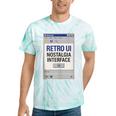 Retro Computer Dialog Box 90s Desktop Interface Nostalgia Tie-Dye T-Shirts Mint Tie-Dye