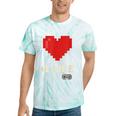 Retro Gamer 1 Life Pixel Heart – 8-Bit Gaming Nostalgia Tie-Dye T-Shirts Mint Tie-Dye