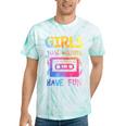 Retro Girls Just Wanna Have Fun Nostalgia 1980s 80's Premium Tri-Blend Tie-Dye T-Shirts Mint Tie-Dye Retro Girls Just Wanna Have Fun Nostalgia 1980s 80's Premium Tri-Blend Tie-Dye T-Shirts Mint Tie-Dye