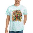 Retro Nostalgia Era Disco Groovy 80s 90s Vintage Aesthetic Premium Tri-Blend Tie-Dye T-Shirts Mint Tie-Dye