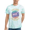 Retro Pager Never Forget Nostalgia Vintage Tie-Dye T-Shirts Mint Tie-Dye