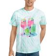 Retro Soft Drinks 80s 90s Nostalgia Cute Anime Aesthetic Tee Tie-Dye T-Shirts Mint Tie-Dye