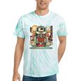 Retro Tech Stack 80s 90s Nostalgia Analog Devices Tie-Dye T-Shirts Mint Tie-Dye