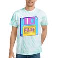 Retro TechnologyOld School Floppy Nostalgia 90s Generation Tie-Dye T-Shirts Mint Tie-Dye