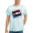 Retro VHS Vaporwave Video Cassette Nostalgia Geek Chic Tie-Dye T-Shirts Mint Tie-Dye