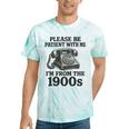 Sarcastic Please Be Patient I'm From The 1900s Premium Tri-Blend Tie-Dye T-Shirts Mint Tie-Dye