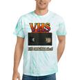VHS Tape Nostalgia Old School Technology Humor Tie-Dye T-Shirts Mint Tie-Dye VHS Tape Nostalgia Old School Technology Humor Tie-Dye T-Shirts Mint Tie-Dye