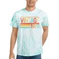 Vintage 1970 Birthday Retro Style 70's Born Nostalgia Party Premium Tri-Blend Tie-Dye T-Shirts Mint Tie-Dye
