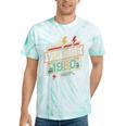 Vintage 1980 Retro Badge Decade Nostalgia Graphic Emblem Tie-Dye T-Shirts Mint Tie-Dye