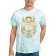 Vintage 1981 Retro Badge Nostalgia Eighties Compass Skull Premium Tri-Blend Tie-Dye T-Shirts Mint Tie-Dye
