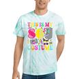 Vintage 80s Vibes Costume Nostalgia 1980s Fashion Cassette Tie-Dye T-Shirts Mint Tie-Dye