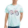 Vintage Bicycle With Playing Cards Nostalgia Premium Tri-Blend Tie-Dye T-Shirts Mint Tie-Dye