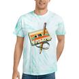 Vintage Pencil Rewind Cassette Tape Nostalgia Party 80s 90s Premium Tie-Dye T-Shirts Mint Tie-Dye