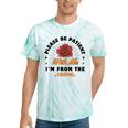 Vintage Please Be Patient With Me I'm From The 1900s Funny Tie-Dye T-Shirts Mint Tie-Dye