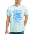 Vintage Racing Automotive Nostalgia Distressed Car Tie-Dye T-Shirts Mint Tie-Dye