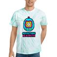 Women's Adulting Is A Myth Retro Pixel Pet Nostalgia Millennials Tie-Dye T-Shirts Mint Tie-Dye