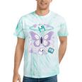 Y2K Butterfly Floppy Disk Art Digital Nostalgia Tie-Dye T-Shirts Mint Tie-Dye Y2K Butterfly Floppy Disk Art Digital Nostalgia Tie-Dye T-Shirts Mint Tie-Dye