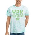 Y2K Survivor 2000s Nostalgia Retro Vintage Nostalgic Tie-Dye T-Shirts Mint Tie-Dye