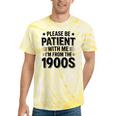 1900s Generation – Nostalgia Graphic Tie-Dye T-Shirts Yellow Tie-Dye