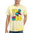 1980 Retro Raised In The 80s Old School Nostalgia Vibes Tie-Dye T-Shirts Yellow Tie-Dye