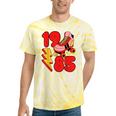 1985 Retro Roller Skate Vintage 80s Nostalgia Collector Tie-Dye T-Shirts Yellow Tie-Dye