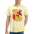 1989 Retro Roller Skate Vintage 80s Nostalgia Collector Tie-Dye T-Shirts Yellow Tie-Dye