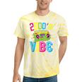 2000's Vibe Hip Hop Costume Early 2000s Party Nostalgia Tie-Dye T-Shirts Yellow Tie-Dye
