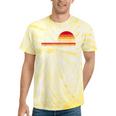 70's 80's 90's Music Nostalgia Video Cassette Tape VHS Retro Tie-Dye T-Shirts Yellow Tie-Dye