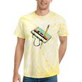 70s 80s 90s Retro Party Costume Nostalgia Cassette Tie-Dye T-Shirts Yellow Tie-Dye