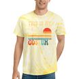 This Is My 70s Costume Vintage Nostalgia Mixtape 1970s Party Tie-Dye T-Shirts Yellow Tie-Dye