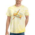 80's 90's Retro Music Party Costume Nostalgia Cassette Tie-Dye T-Shirts Yellow Tie-Dye