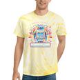 80s Arcade Kid Vintage Gamer Nostalgia Tie-Dye T-Shirts Yellow Tie-Dye