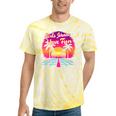 80s Fashion Girls Just Wanna Have Fun 1980s Nostalgia Tie-Dye T-Shirts Yellow Tie-Dye