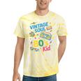 80’s Kid Nostalgia Retro Music Lover Retro 1980s Throwback Tie-Dye T-Shirts Yellow Tie-Dye
