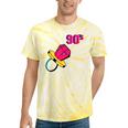 90’s Ring Retro Nostalgia Colorful Throwback Tie-Dye T-Shirts Yellow Tie-Dye