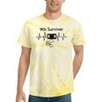 90s Survivor Retro Nostalgia Vintage Throwback Tie-Dye T-Shirts Yellow Tie-Dye