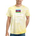 Azerbaijan Lover Saying Azeri Nostalgia Tie-Dye T-Shirts Yellow Tie-Dye