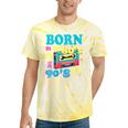 Born In The 80's But 90's Made Me Nostalgia Cassette Tape Tie-Dye T-Shirts Yellow Tie-Dye