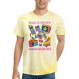 Born In The 80s Raised In The 90s Nostalgia Retro Memories Tie-Dye T-Shirts Yellow Tie-Dye