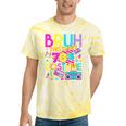 Bruh This Is My 70's Costume Nostalgia Mixtape 1970s Party Tie-Dye T-Shirts Yellow Tie-Dye