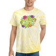 Cartoons Retro 18 Years Later Groovy Pop Art Nostalgia Tie-Dye T-Shirts Yellow Tie-Dye