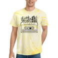 Cassette Tee 80s 90s Retro Party Costume Nostalgia Cassette Tie-Dye T-Shirts Yellow Tie-Dye