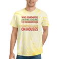 Christmas Lights Nostalgia – Holiday Memory Christmas Spirit Tie-Dye T-Shirts Yellow Tie-Dye
