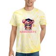 Classic I'm From The 1900s Retro Games Graduating Girl Tie-Dye T-Shirts Yellow Tie-Dye